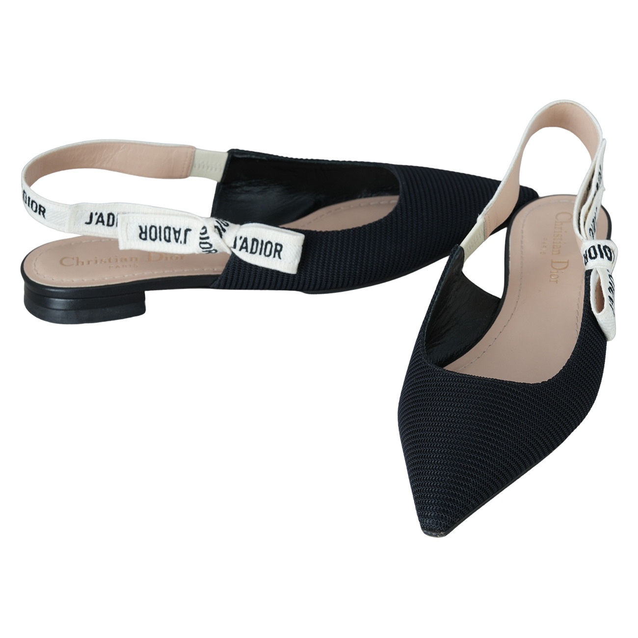 CHRISTIAN DIOR(USED)크리스찬디올 자디올 슬링백 #37.5